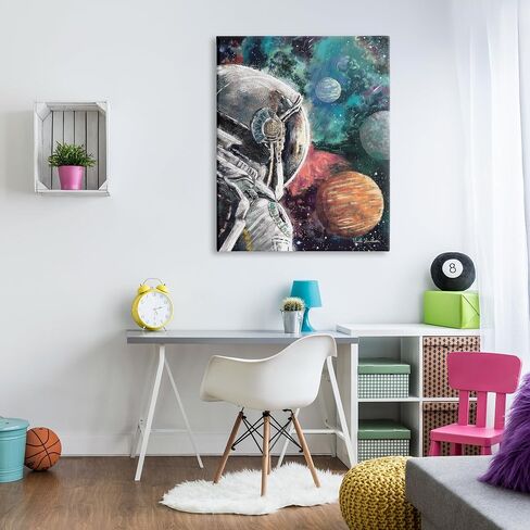 Stupell Industries Astronaut & Outer Space Canvas Wall Art by Nidhi Wadhwa in Saudi Arabia