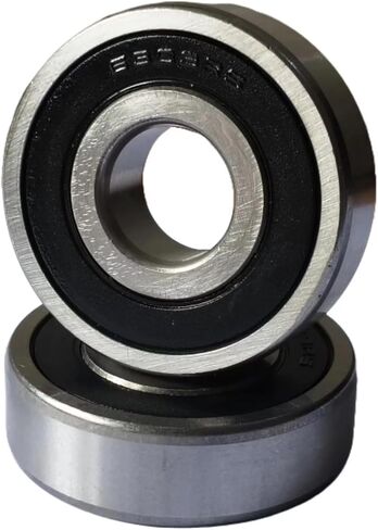 6303-2RSbearing Steel Double Rubber Seal Bearings 17x47x14mm, Pre-Lubricated and Stable Performance and Cost Effective, Deep Groove Ball Bearings(2 Pcs) in Kuwait