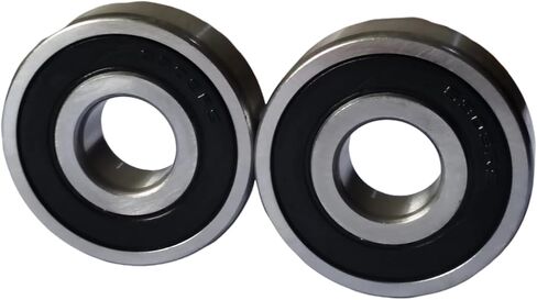6303-2RSbearing Steel Double Rubber Seal Bearings 17x47x14mm, Pre-Lubricated and Stable Performance and Cost Effective, Deep Groove Ball Bearings(2 Pcs) in Kuwait