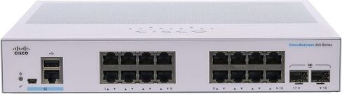 Cisco Catalyst 1300-16P-4X Managed Switch, 16 Port GE, PoE, 4x10GE SFP+, Limited Lifetime Protection (C1300-16P-4X) in Saudi Arabia