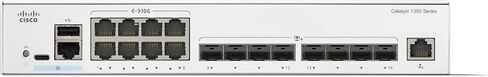 Cisco Catalyst 1300-16P-4X Managed Switch, 16 Port GE, PoE, 4x10GE SFP+, Limited Lifetime Protection (C1300-16P-4X) in Saudi Arabia