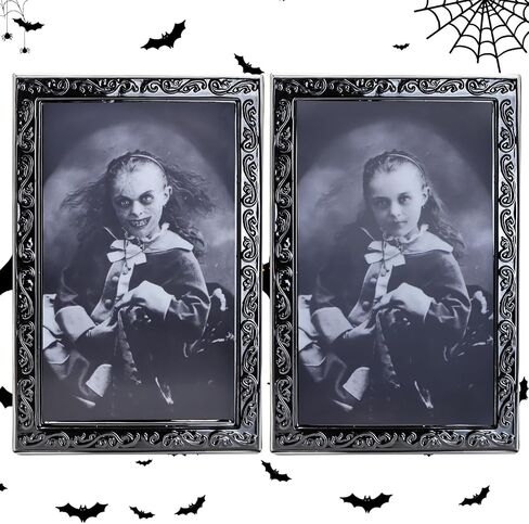 Dohia Halloween Decorations 3D Changing Face Horror Pictures D2-KBXP (D) in Saudi Arabia