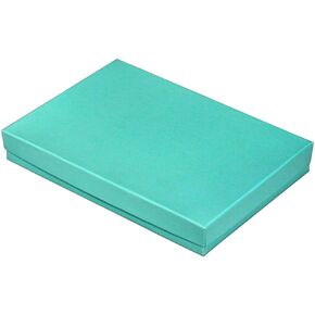 25 Cotton Charm Jewelry Box Gift Display Case 5 3/8" x 3 7/8" x 1"