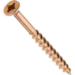The Hillman Group 47408 8-Inch x 2-Inch All Purpose Wood Screw with Dual Torque Drive