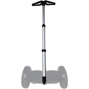 Adjustable Handlebar for Ninebot MINI S, LITE, PRO, Multi-Function Retractable 2-in-1 kit Handle Bar Easy Installation (New 2024 version) (Silver)