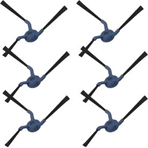 6 Pcs Side Brush Replacement for eufy X10 Pro Omni Robot Vacuum Spare Accessories Parts