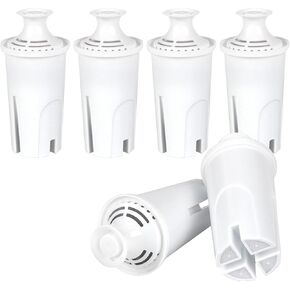 OB03 Replacement Filter for Brita Pitchers and Dispensers, Brita Filter Compatible with Brita Standard Water Filter OB03, Classic 35557, Mavea 107007, Brita Pitchers Grand, Lake, Capri, Wave