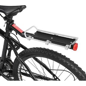 ASHATA Carrier Rack, Rear Rack Carrier for Mountain and Road , Seat Post Rack, 9KG Load Capacity Luggage Carrier Racks, Sit Pipe Diameter Below 32mm