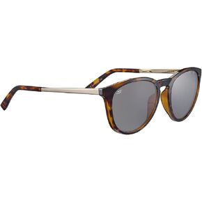 Serengeti Brawley Polarized Square Sunglasses, Shiny Tortoise, Medium