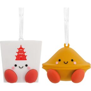 Hallmark Better Together Peanut Butter & Jelly Magnetic Christmas Ornaments, Set of 2