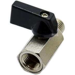 6 pcs Mini Ball Valve 1/8" MALE X FEMALE NPT