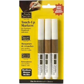 Trio Touch-Up Furniture Repair Markers (Grey Trends), Covers Nicks and Scratches, Floors, Cabinets, Tables