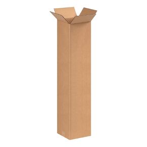AVIDITI 8x8x36 Tall Corrugated Boxes, Tall, 8L x 8W x 36H, Pack of 50 | Shipping, Packaging, Moving, Storage Box for Home or Business, Strong Wholesale Bulk Boxes