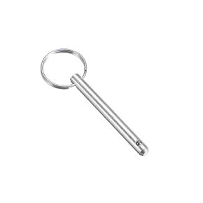 METALLIXITY Quick Release Pins (6mmx59mm), Carbon Steel Pull Pin - for Shipbuilding, Ship Outfitting, Boat Top