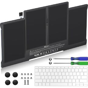 8000mAh Capacity A1466 Battery for Apple MacBook Air 13-inch A1466(Mid 2012, Mid 2013, Early 2014, Early 2015,2017) A1369(Late 2010, Mid 2011 Version),Battery Type A1496 A1405 A1377