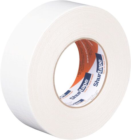 Shurtape PC 618 Performance Grade, Colored Cloth Duct Tape, Excellent Holding Power, 72mm x 55m, Beige, 1 Roll (207706) in Kuwait