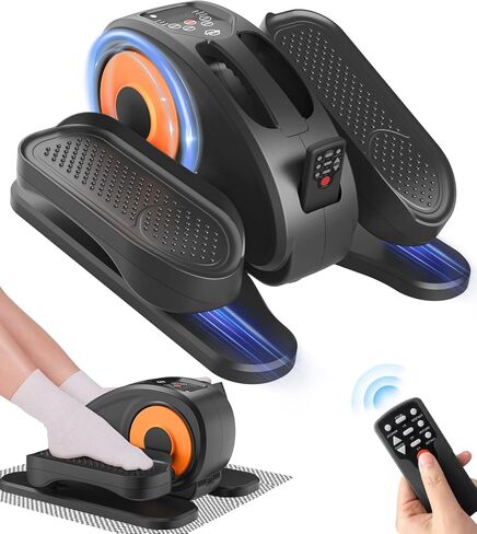Elliptical Machines for Home Use Seated Elliptical Portable Elliptical Under The Desk Elliptical Machine Under Desk Elliptical Pedal Exerciser Remote Operation &Mute Anti -Slip Pad in Saudi Arabia