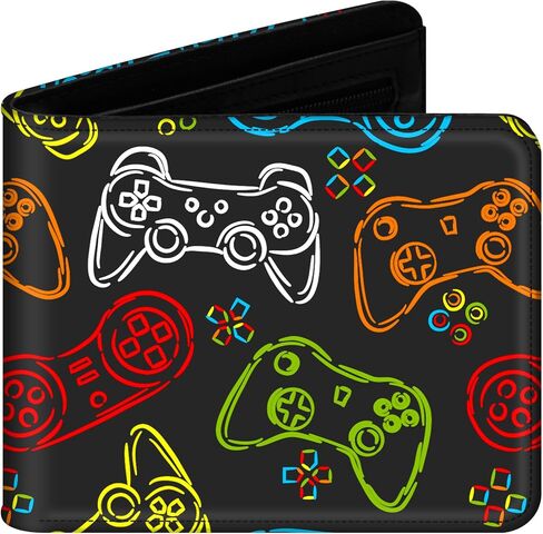 Teen Boys Wallet with Zipper Coin Pocket for Teenager and Youth Guys, Cool Bi-Fold Leather Purses with Credit Card Cash Holder and ID Window for Men, Funny Gifts for Kids -Hero in Saudi Arabia