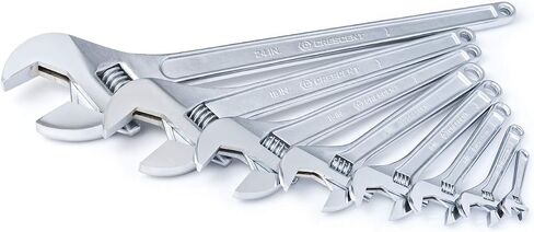 Crescent 8" Adjustable Wrench - Carded - AC28VS, Chrome in Saudi Arabia