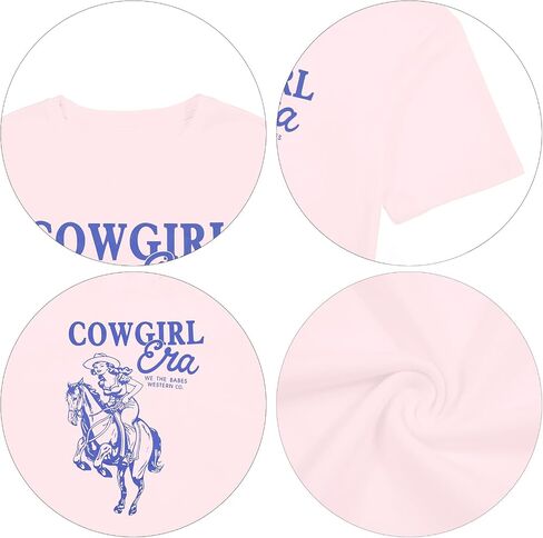 Cowgirl Era Shirt Women Country Music T-Shirt Vintage Western Rodeo T-Shirt 90s Music Lover Short Sleeve Top in Saudi Arabia