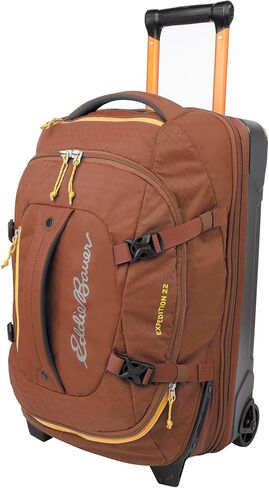 حقيبة Eddie Bauer Expedition Duffel 2.0 مصنوعة من البولي كربونات المتين والنايلون، Storm، 34L in Kuwait