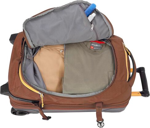 حقيبة Eddie Bauer Expedition Duffel 2.0 مصنوعة من البولي كربونات المتين والنايلون، Storm، 34L in Kuwait