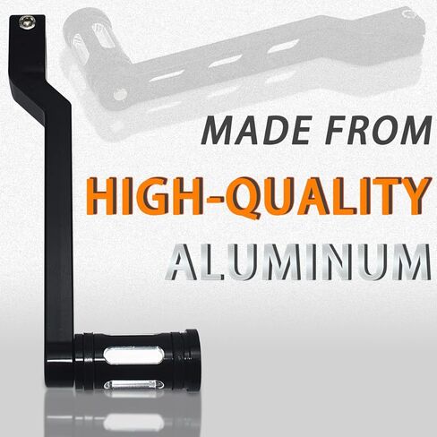 Heel Toe Shift Pegs, Aluminum Front and Rear Levers w/Shifter Pegs for Harley 1986-2017 FL Softail,1988-2023 Touring Road King Road Glide Street Glide Electra Glide and 2008-2023 Trike in Kuwait