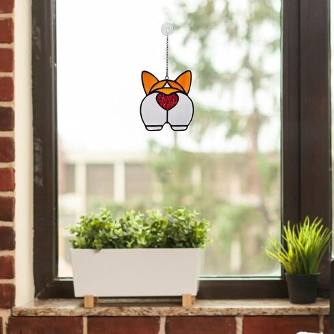 Stained Glass Little Girl Window Hanging Decor,Unique Girl Themed Gifts for Girls Friends Stained Glass Suncatcher,Girl Home Decor Gifts,Birthday Party Decorations in Saudi Arabia