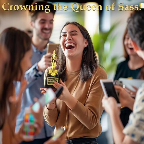 Funwares World's Greatest Piece of Poop: Funny Emoji Poop Trophy, Humorous Desk-Sized Novelty Trophy for Recognition, Gag or Prank Gifts, Friendly Competitions, and Motivation in Saudi Arabia