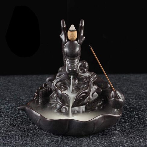 Backflow Incense Burner Incense Cone Incense Sticks Holder Pineapple Porcelain Incense Burner Home Decor in Saudi Arabia