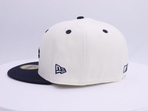 قبعة New Era MLB 59FIFTY Cooperstown Authentic Collection من الكروم (7 5/8، سان دييغو بادريس، أبيض أسود Cooperstown) in Saudi Arabia