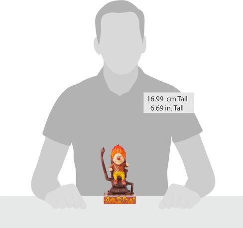 Enesco The Year Without a Santa Claus by Jim Shore Heat Miser Sitting on Throne Lit Figurine- Stone Resin Hand Crafted Collectible Figurines Christmas Home Decor Statue, 6.69 Inch in Saudi Arabia