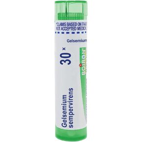 Boiron Gelsemium Sempervirens 30X 80 Count, Green
