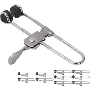 Lever Action Grid Clamp Tile Clamps Install Ceiling Clamp 10Pcs Fastener Holding Devices