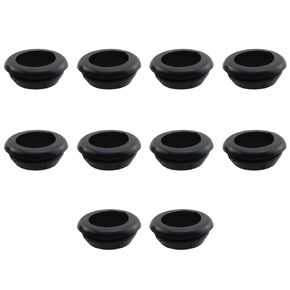 10PCS 20x25 Dust-Proof Cable Railing Protective Sleeves Car Grommet Rubber Grommets Cable Railing for Metal Posts
