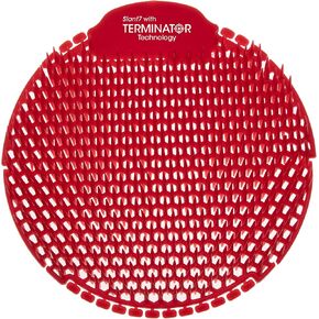 Fresh Products Slant 7 Terminator Urinal Screen, Kills odors at the source - Forest, 5 Pack