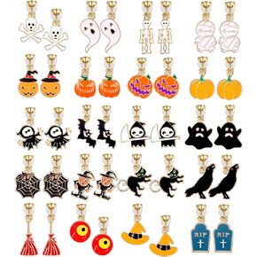 20 Pairs Kids Clip on Earrings for Girls and Kids - Non Pierced Earrings for Girls with No Ear Holes,Cute Animal Clipon Earrings Pack for Little Girls