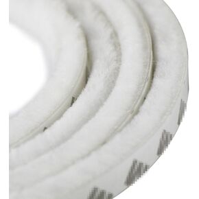 UOOOM Weather Stripping Seal Stripl, 5m, Brown, Windproof, Dustproof, Self Adhesive, For Sliding Doors/Move Windows