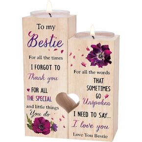 Sister Gifts for Sister - to My Sister Candle Holders，Sister Birthday Gifts from Sister，Unique Gifts for Sister，Best Sister Gift Ideas for Christmas Thanksgiving