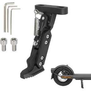 ulip Electric Scooters Kickstand Adjustable Parking Stand Feet Support Replacement Accessories for Xiaomi 4 Segway Ninebot F Series Xiaomi M365 1S Pro Pro2 MI3 Scooter Black