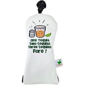 Foretra - Limited Edition Tequila Hybrid Headcover - Tour Quality Golf Club Cover - Style and Customize Your Golf Bag