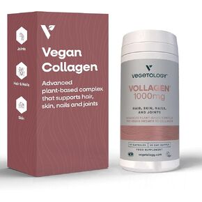 Vollagen Plant Based Complex – Plant Based Protein Alternative to Collagen – Amazing Hair Skin Nails Supplement – Delivers a Complex of Amino Acids (1000 mg - 60 Tablets)