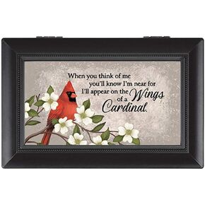 The Bridge Collection 'Wings of a Cardinal' Memorial Music Box