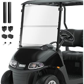 for 2008-UP EZGO RXV Tinted Golf Cart Windshield, Front Folding Style EZ GO Golf Cart Part