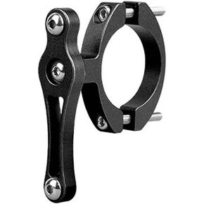 Black Bike Water Bottle Holder Handlebar Mount,Adjustable Universal for Motorcycle E-Bike Water Bottle Cage Mount Adapter Bottle Cage Clamp Cup Holder Easily Install on Handlebar Seat Post Hydration