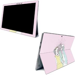 MightySkins Skin for Microsoft Surface Pro 7 - Nest Sketch | Protective, Durable, and Unique Vinyl Decal Wrap Cover | Easy to Apply, Remove, and Change Styles | Made in The USA