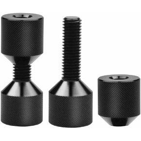 Tyenaza Two Hole Pins Set, 1-1/8" Aluminum Alloy 2 Hole Flange Alignment Pin for 3/8 to 1.0in Bolt Holes