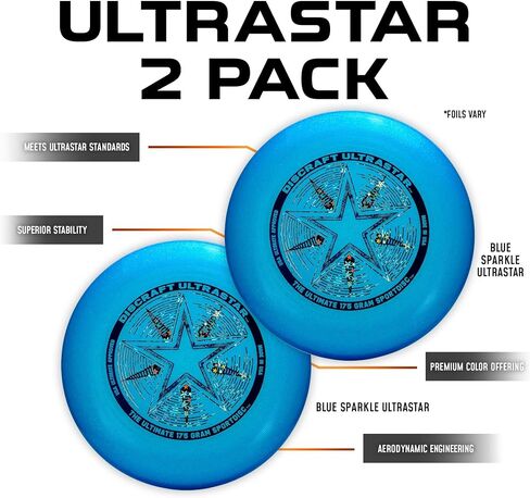 Discraft 175 Gram Ultra Star Sport Disc (Ultra Violet) in Saudi Arabia