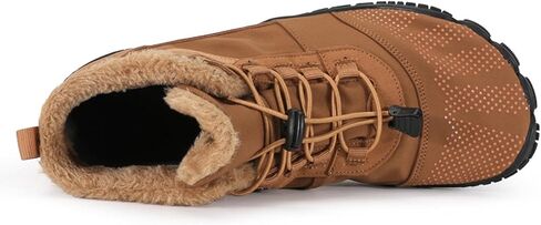 Winter Barefoot Shoes Mens Wide Toe Box Trail Runner Womens Minimalist Zero Drop Sole Walking Shoes Casual Hiking Cotton Boots Sneakers in Kuwait
