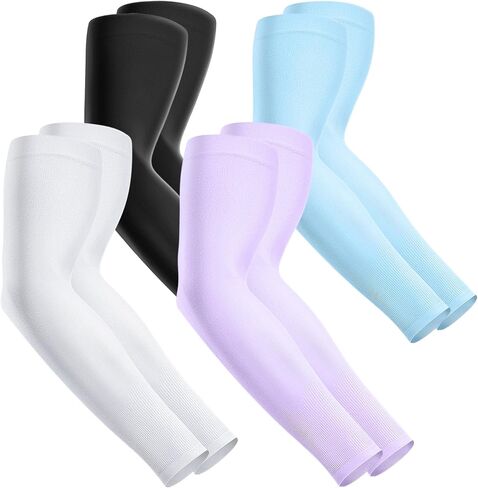 Fivali Arm Sleeves for Men Women: 6 Pairs Cooling Arm Compression Sleeve Youth Sports in Saudi Arabia